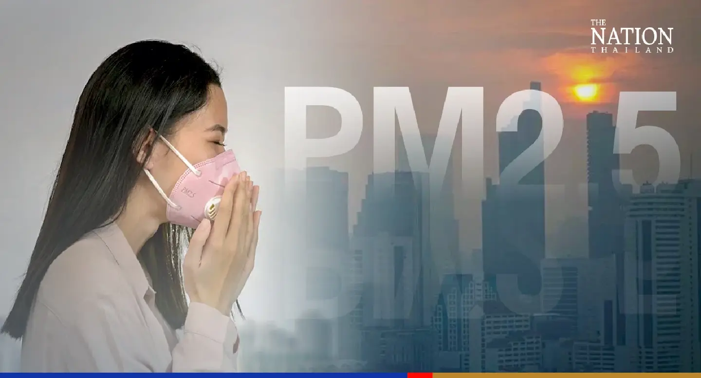 PM2.5 pollution hits unsafe levels in 19 Bangkok districts