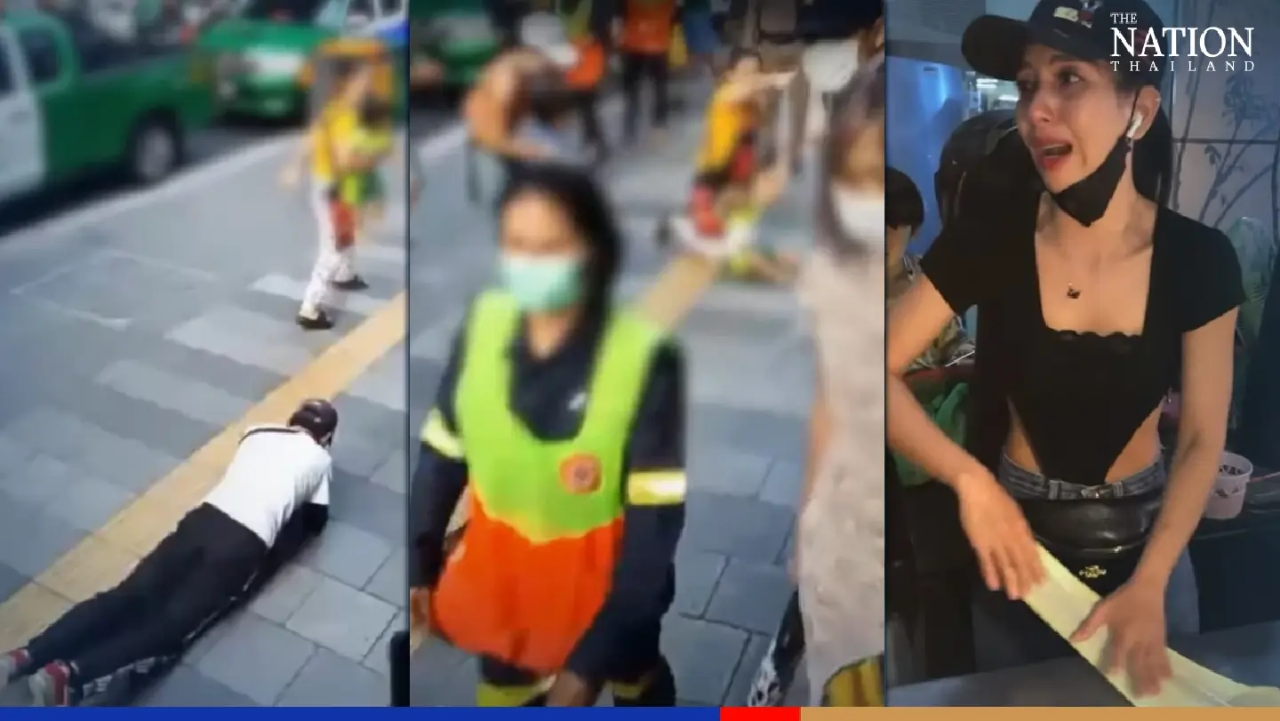 Silom street vendors told to move following complaints from pedestrians