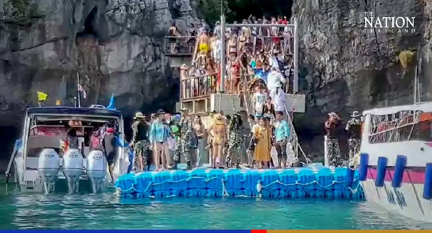 Tourists flood Phi Phi on Jan 1 as Thailand ups 2023 forecast to 25m visitors