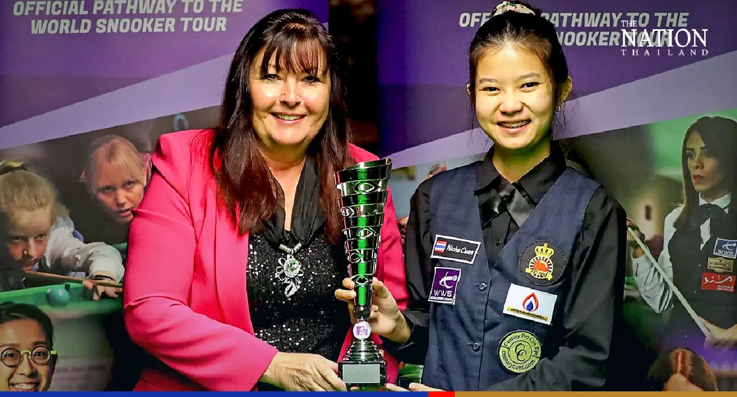 Thai snooker ace ‘Mink’ dominates rivals to win Belgian Women’s Open Thai snooker ace ‘Mink’ dominates rivals to win Belgian Women’s Open