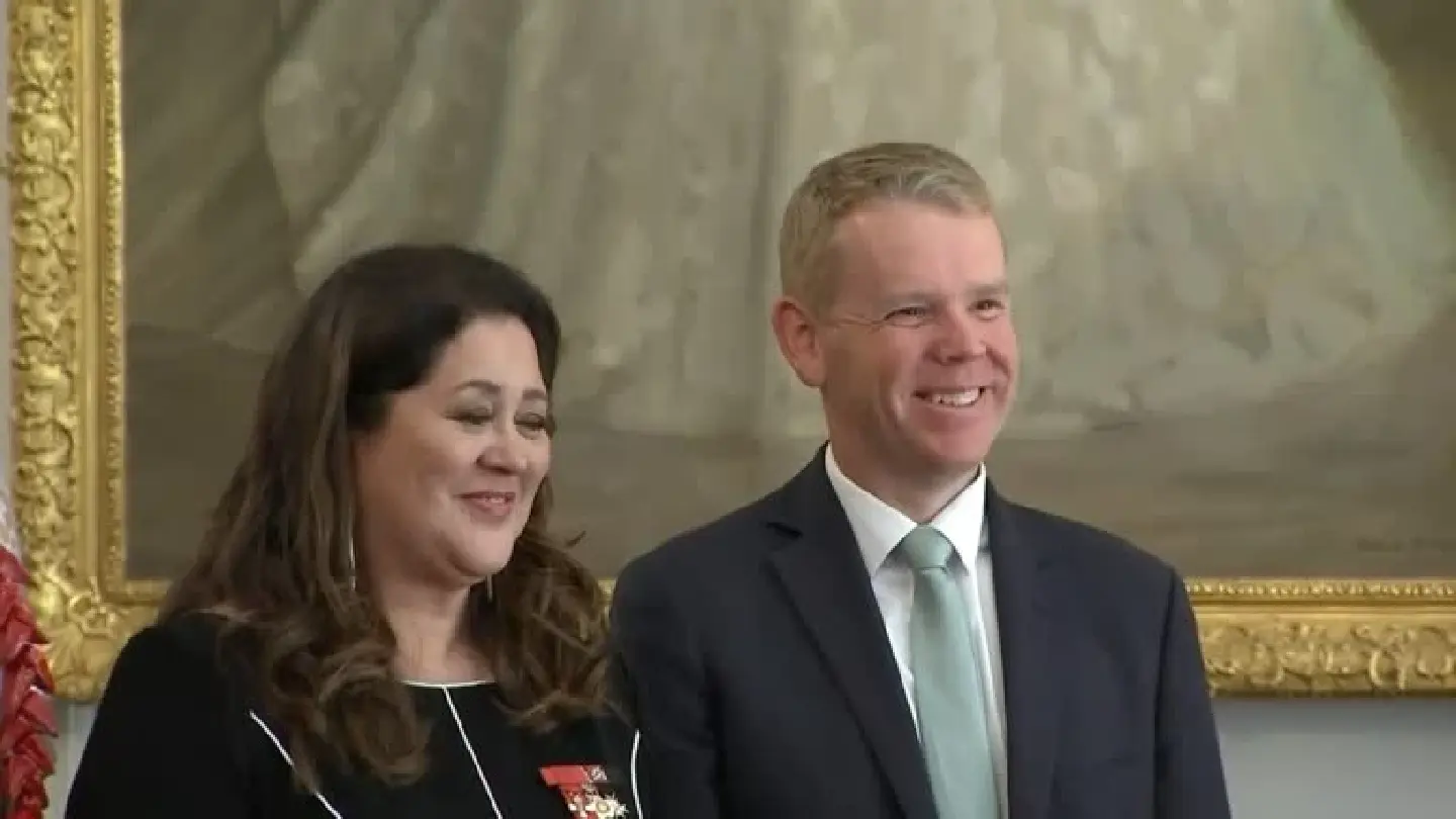 Chris Hipkins sworn in as New Zealand's Prime Minister