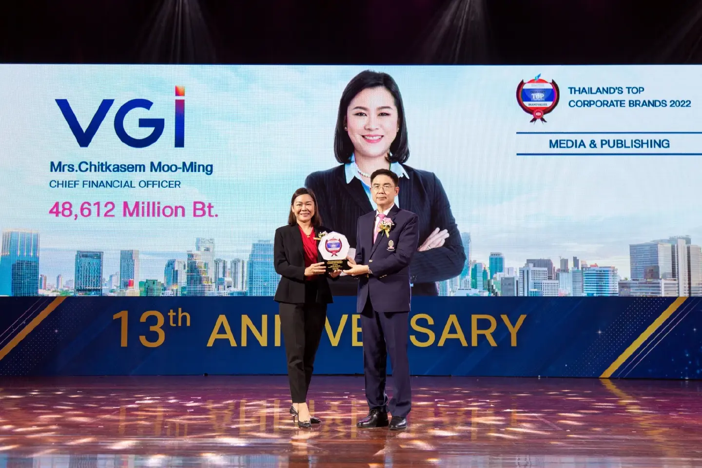 VGI Wins Highest Corporate Brand Value for the Sixth Time from Asean and Thailand’s Top Corporate Brands 2022 VGI Wins Highest Corporate Brand Value for the Sixth Time from Asean and Thailand’s Top Corporate Brands 2022