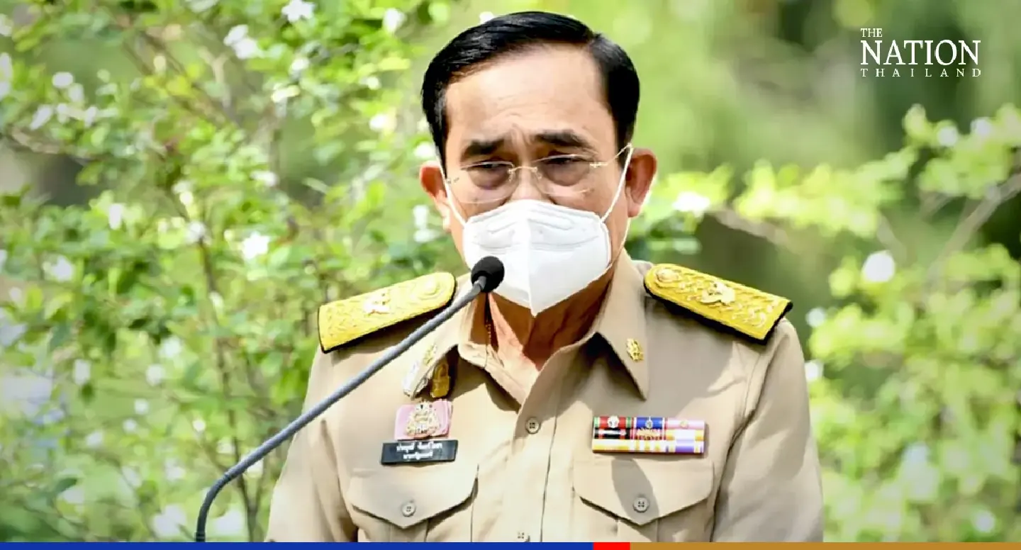 Prayut scheduled to leave Govt House at 1pm to attend party unveiling event