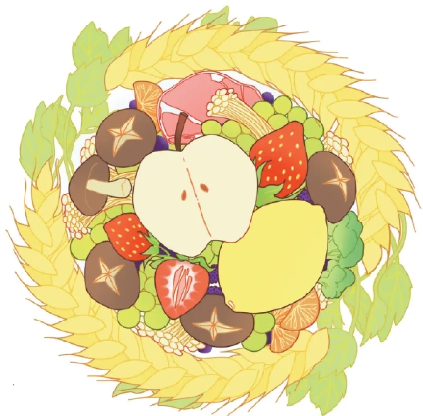 Eat healthy food in moderation to help stay fit