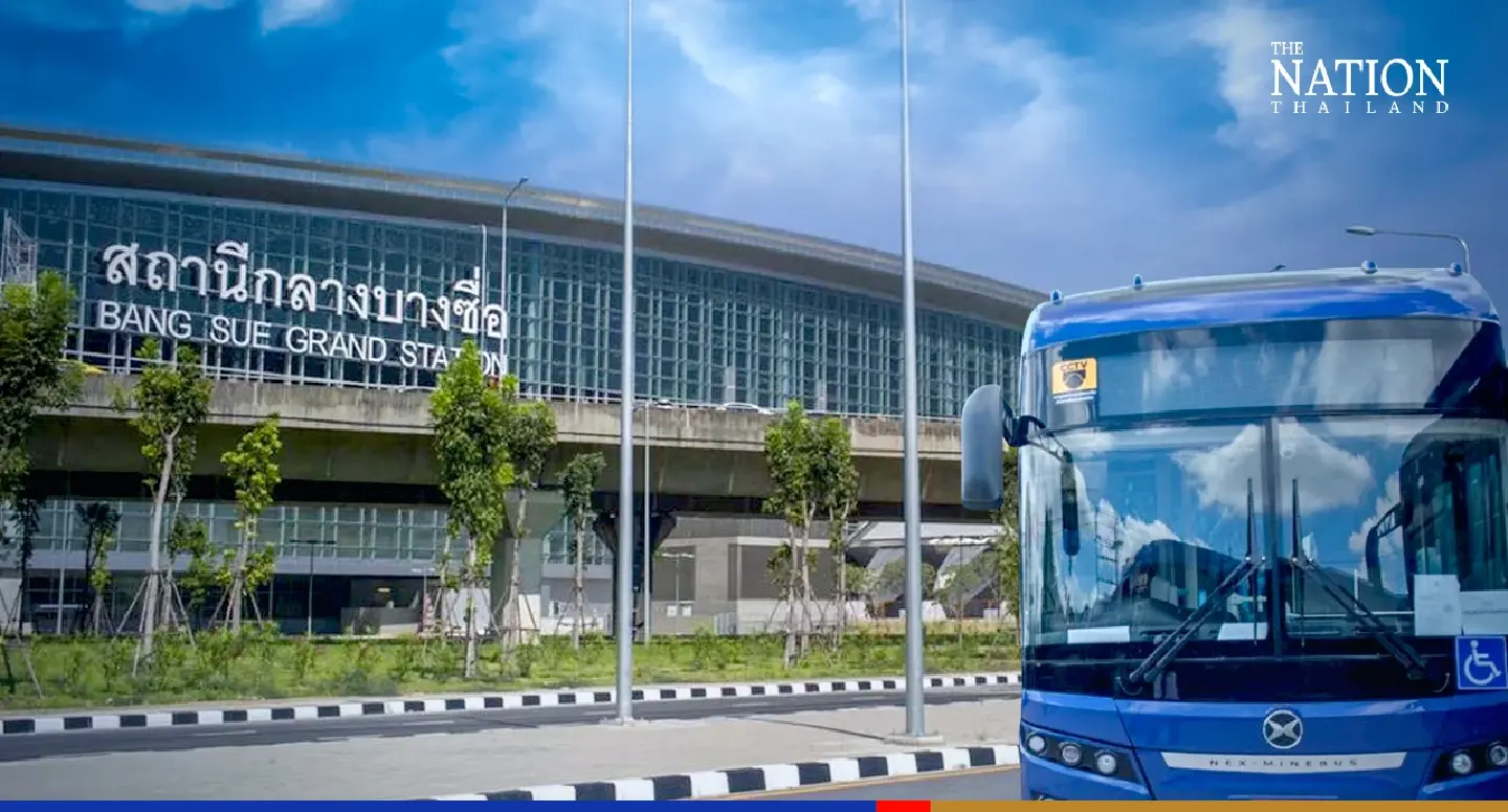 Free shuttle buses to start linking Bangkok’s two main train stations from Thursday