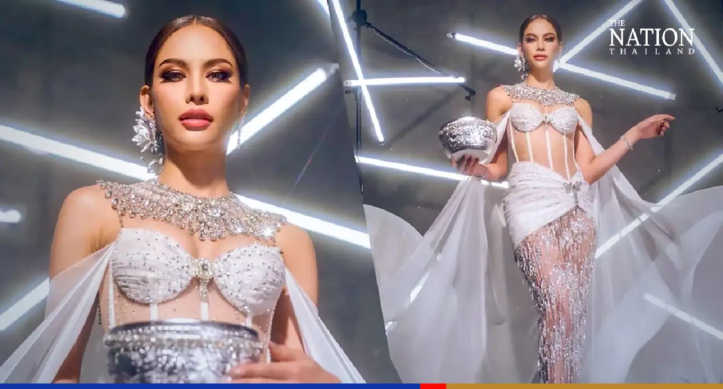 Glittering goddess: Miss Universe Thailand unveils national costume for 2022 pageant Glittering goddess: Miss Universe Thailand unveils national costume for 2022 pageant