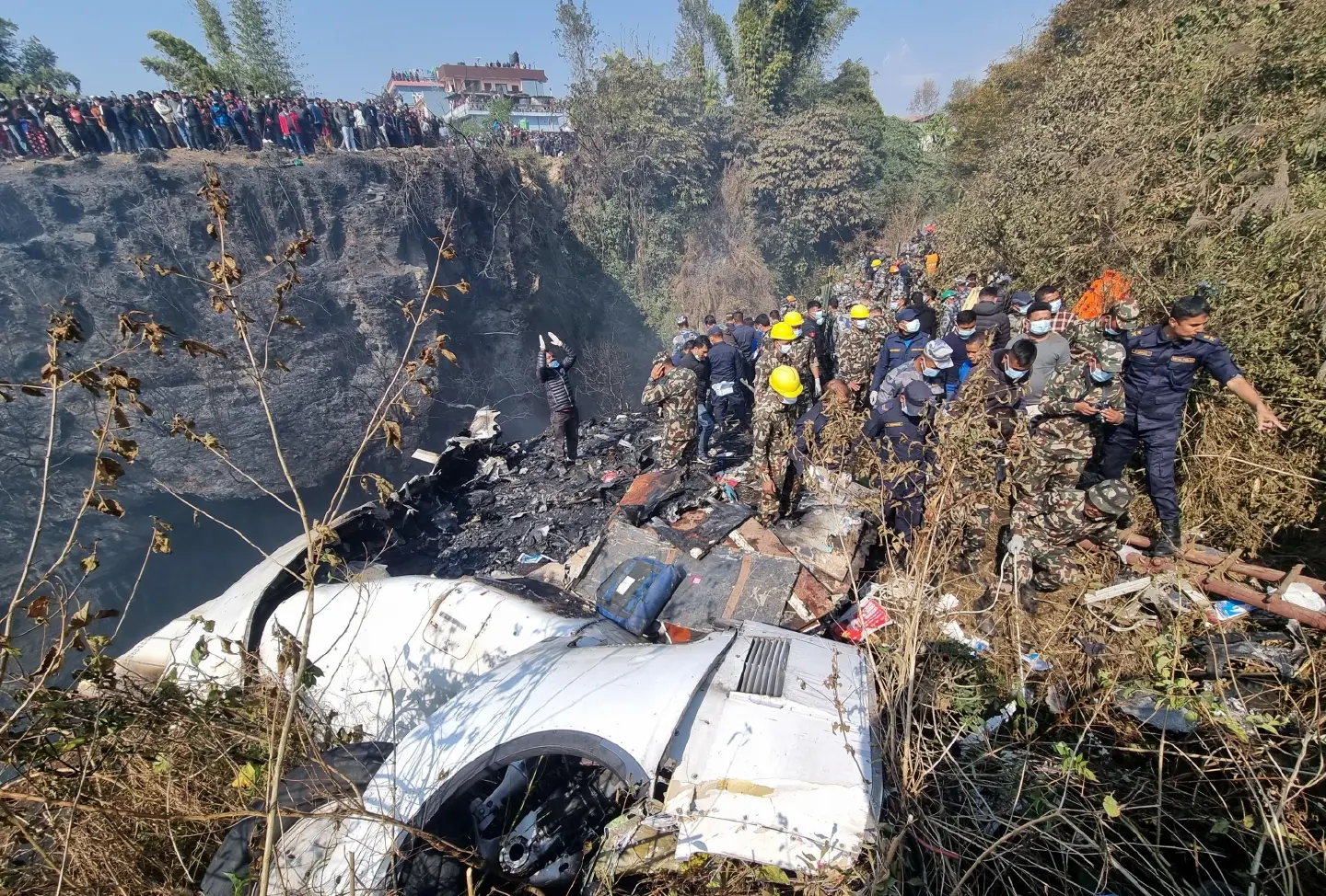 Nepal plane crash with 72 onboard leaves at least 40 dead Nepal plane crash with 72 onboard leaves at least 40 dead