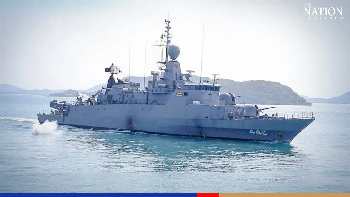 Navy continues search for 5 missing Sukhothai crew