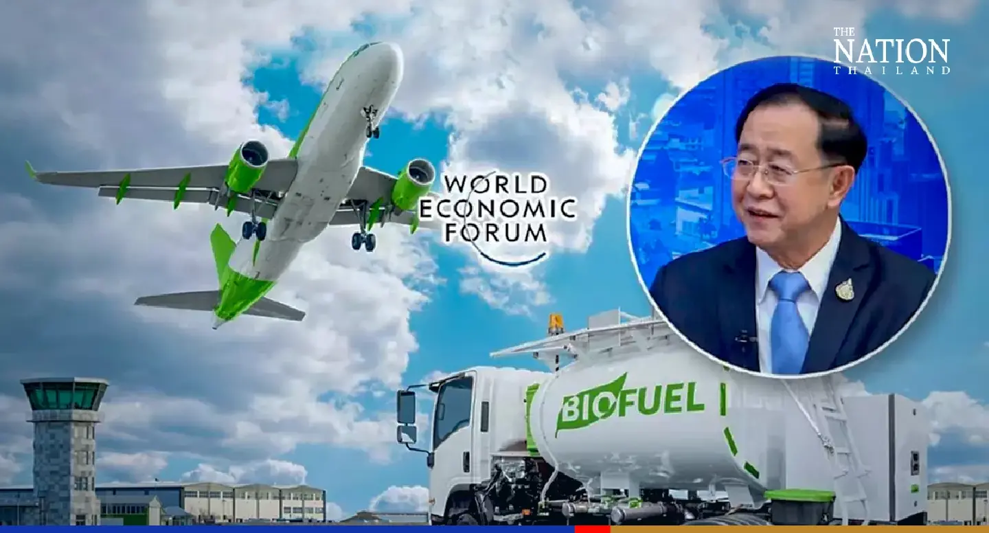 Arkhom touts Thailand as sustainable investment oasis at World Economic Forum