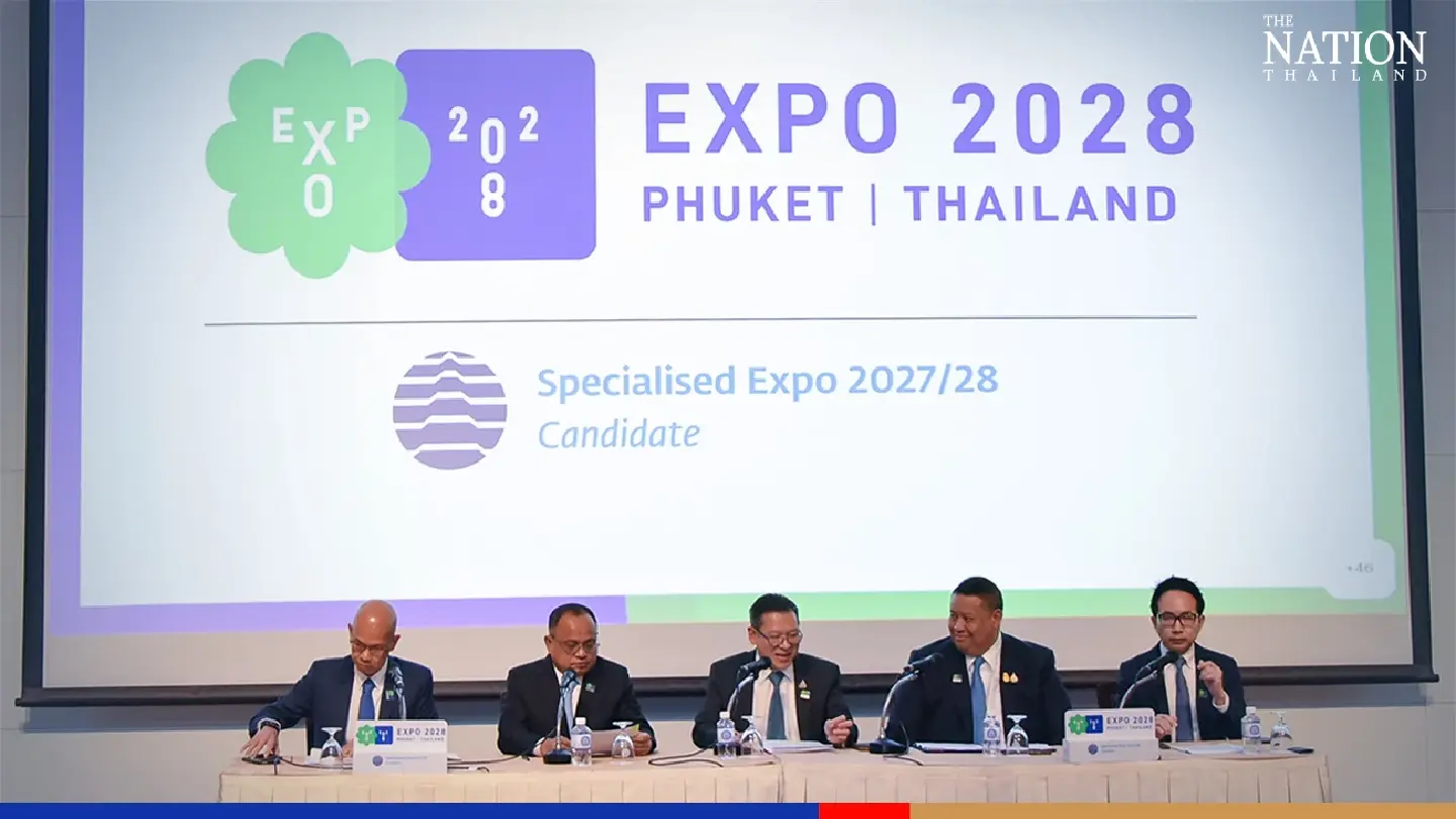 Phuket governor drums up support for bid to host 2028 expo Phuket governor drums up support for bid to host 2028 expo