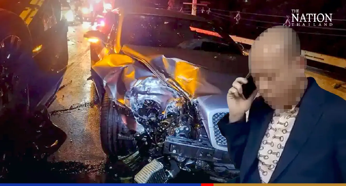 Backlash surges online over ‘drunk’ millionaire’s car crash