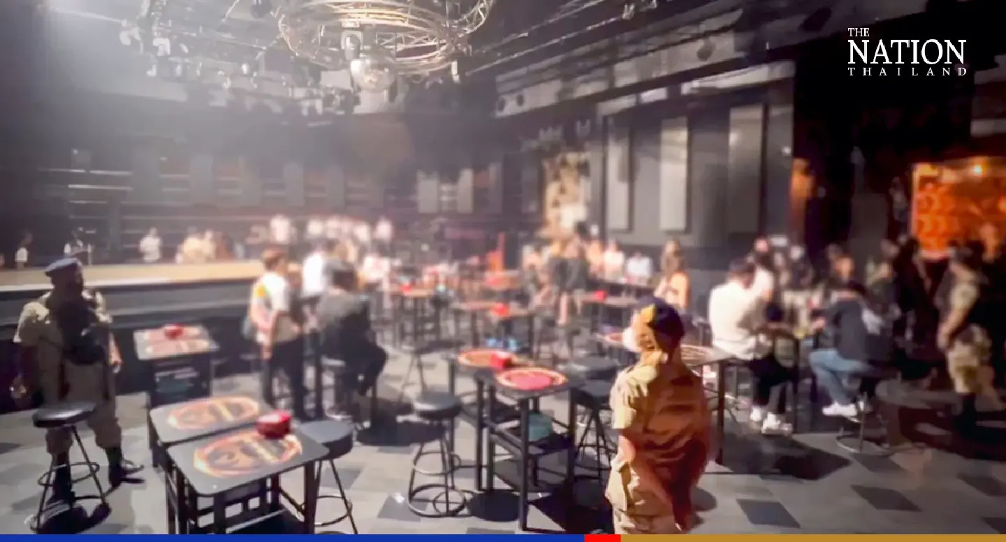 Police raid ‘unlicensed’ gay bar in Pattaya, test patrons for drugs