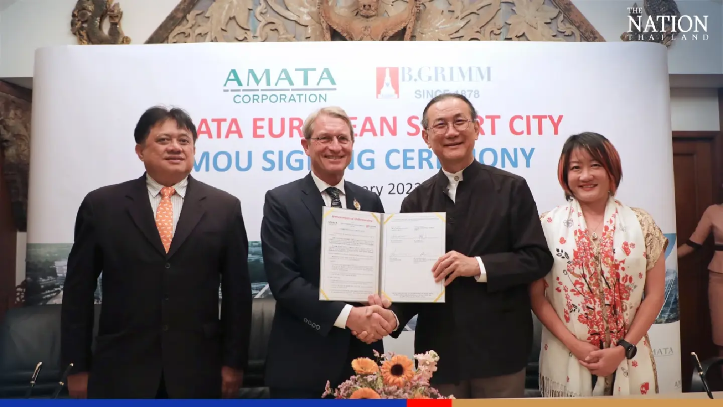 Amata powers ahead with European smart city Amata powers ahead with European smart city