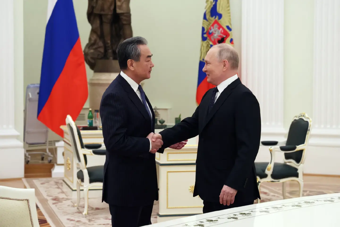 China's top diplomat Wang Yi, Russia's security chief agree on 'peace, stability' China's top diplomat Wang Yi, Russia's security chief agree on 'peace, stability'