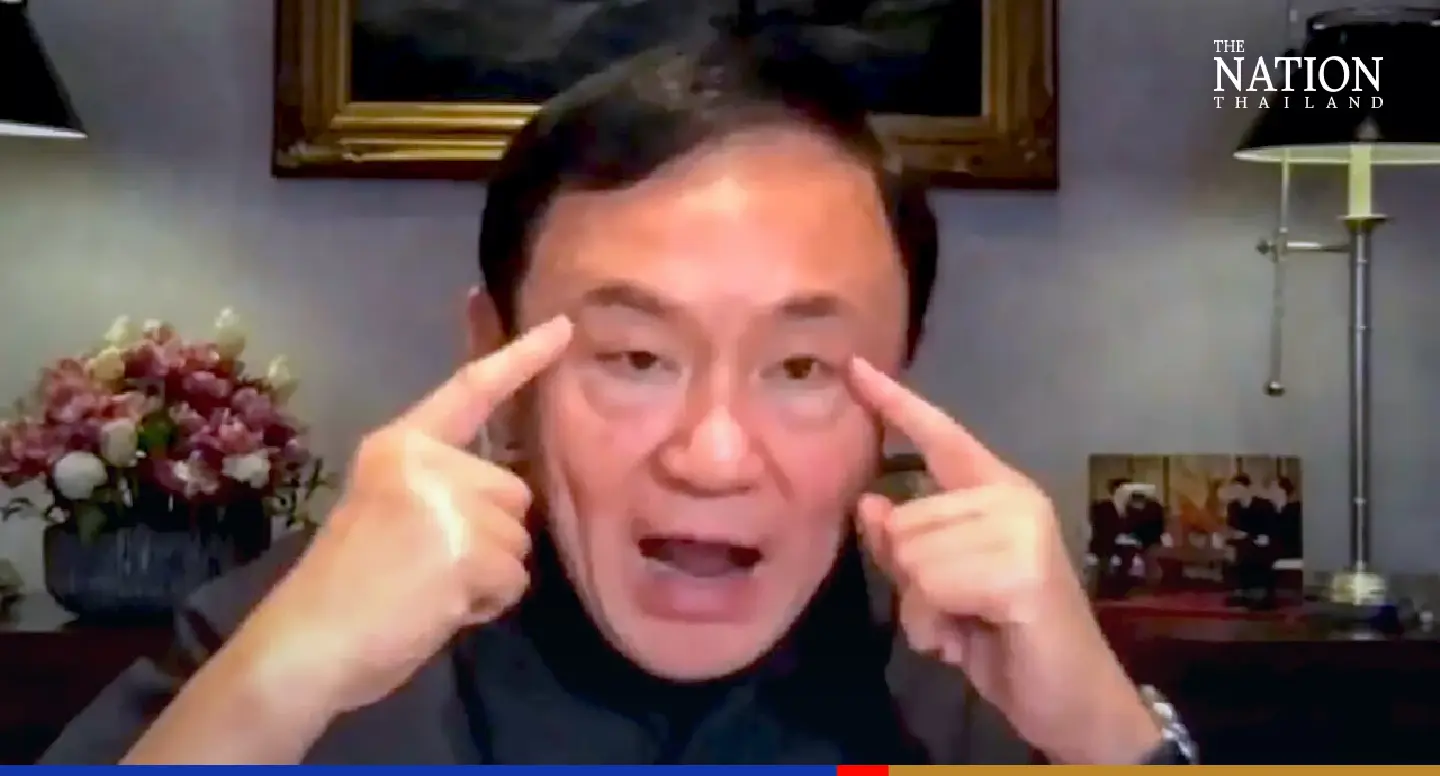 Thaksin attacks Prayut for linking Chinese mafia boss to Yingluck govt Thaksin attacks Prayut for linking Chinese mafia boss to Yingluck govt