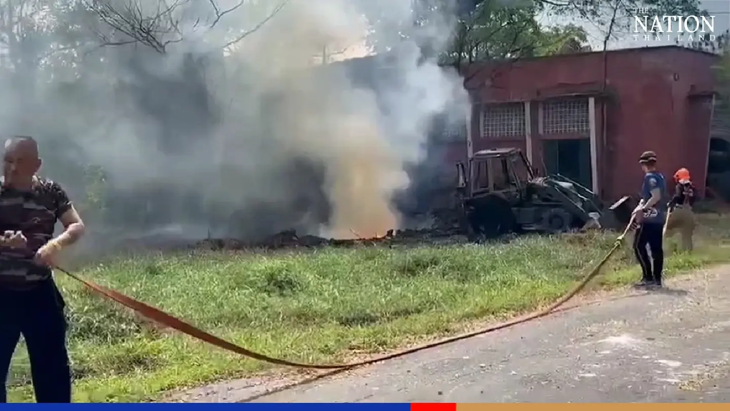 No casualties as chemical container explodes at Army ordnance factory compound No casualties as chemical container explodes at Army ordnance factory compound