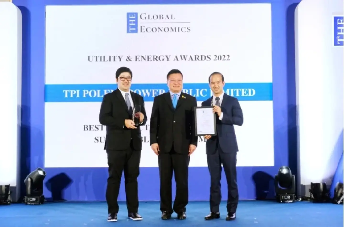 TPIPP won the Best Product Innovations for Sustainable Development award from The Global Economics Award 2022 TPIPP won the Best Product Innovations for Sustainable Development award from The Global Economics Award 2022