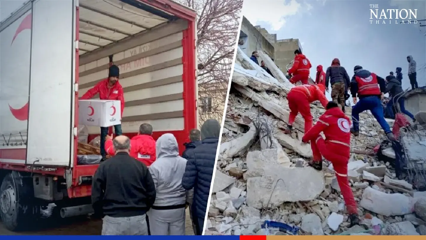 Thai Red Cross donates to quake victims, asks public for help