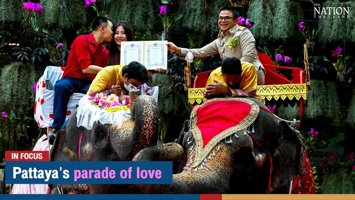 Pattaya's parade of love | The Nation