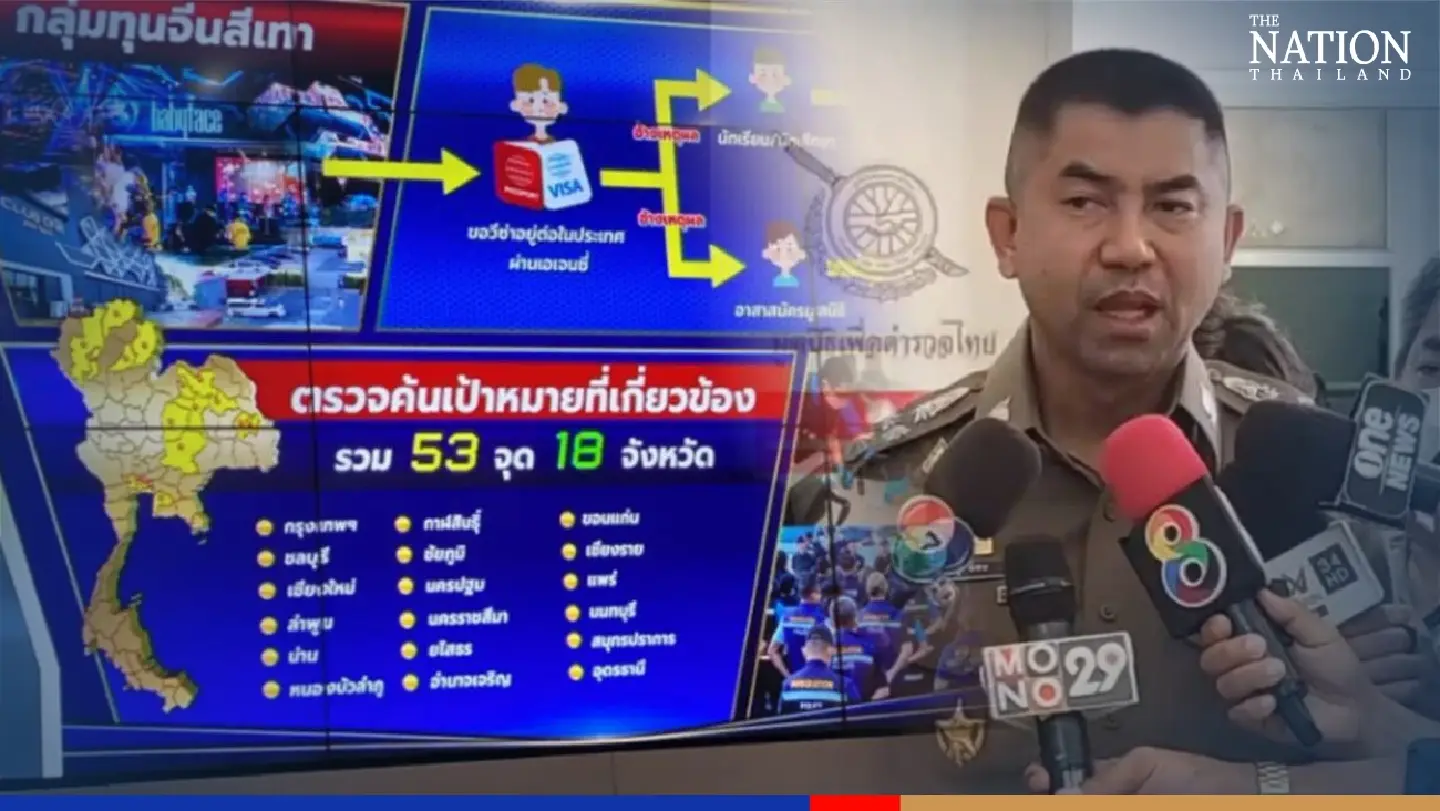 110 immigration police officers suspected of helping Chinese gangsters, says Surachate