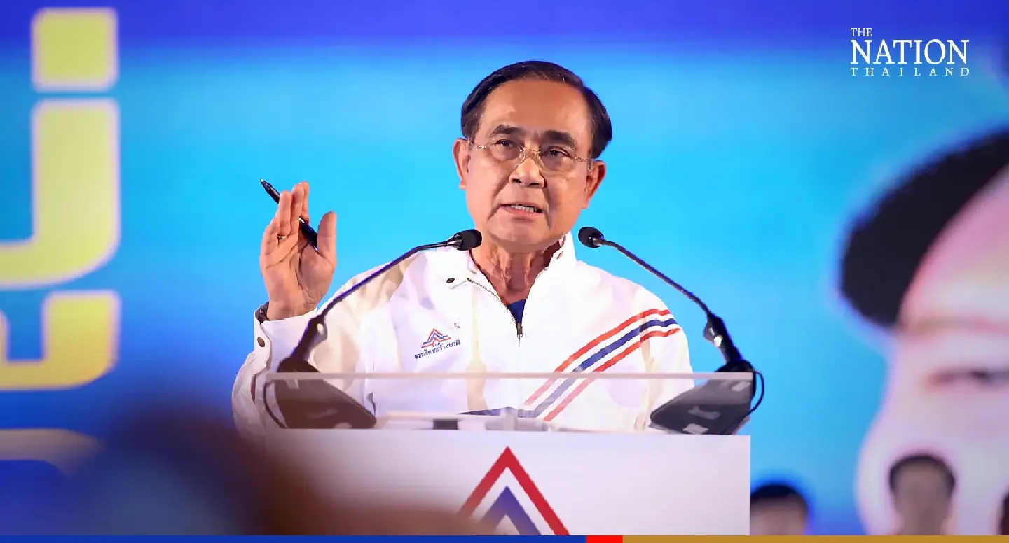 Prayut’s party ‘at risk of dissolution’ over speech mentioning Rama IX