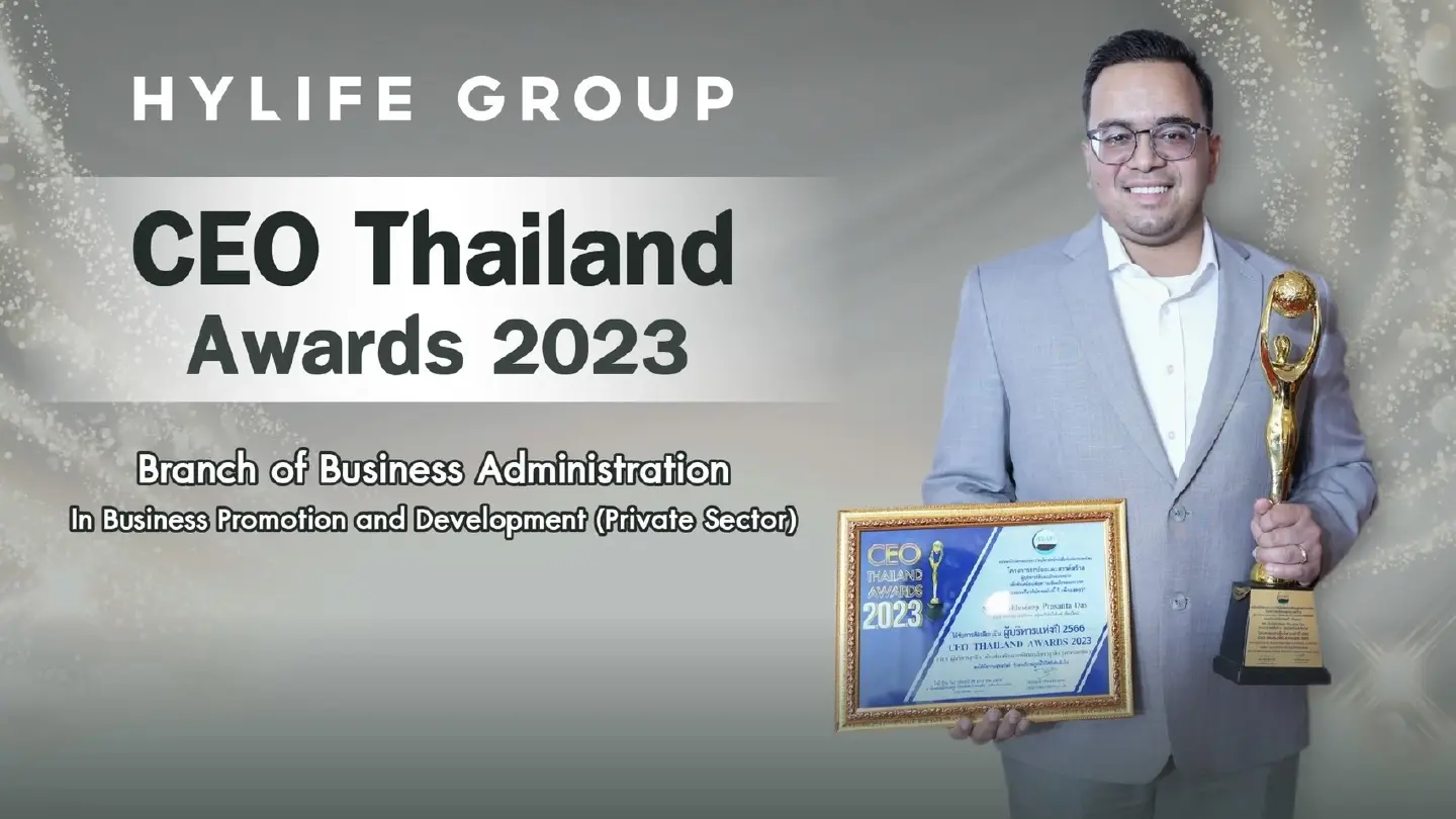 Winner of CEO Thailand Award 2023, Shubhodeep Das, shines the light on leadership in the private sector in Chiang Mai