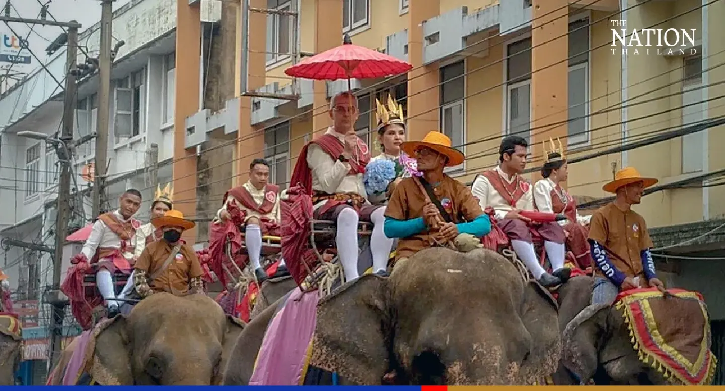 A heavyweight Valentine’s Day wedding for Surin couples