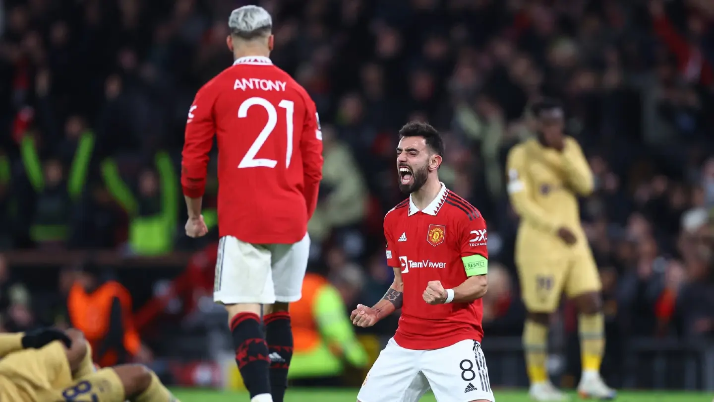 Antony strikes as Man United fight back to sink Barca Antony strikes as Man United fight back to sink Barca