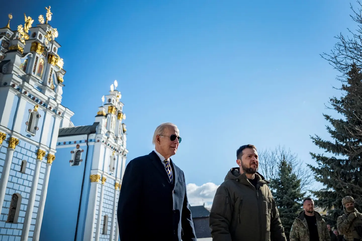 From surprise Kyiv visit to talks on long-range weapons, a look back at Biden's handling of Ukraine