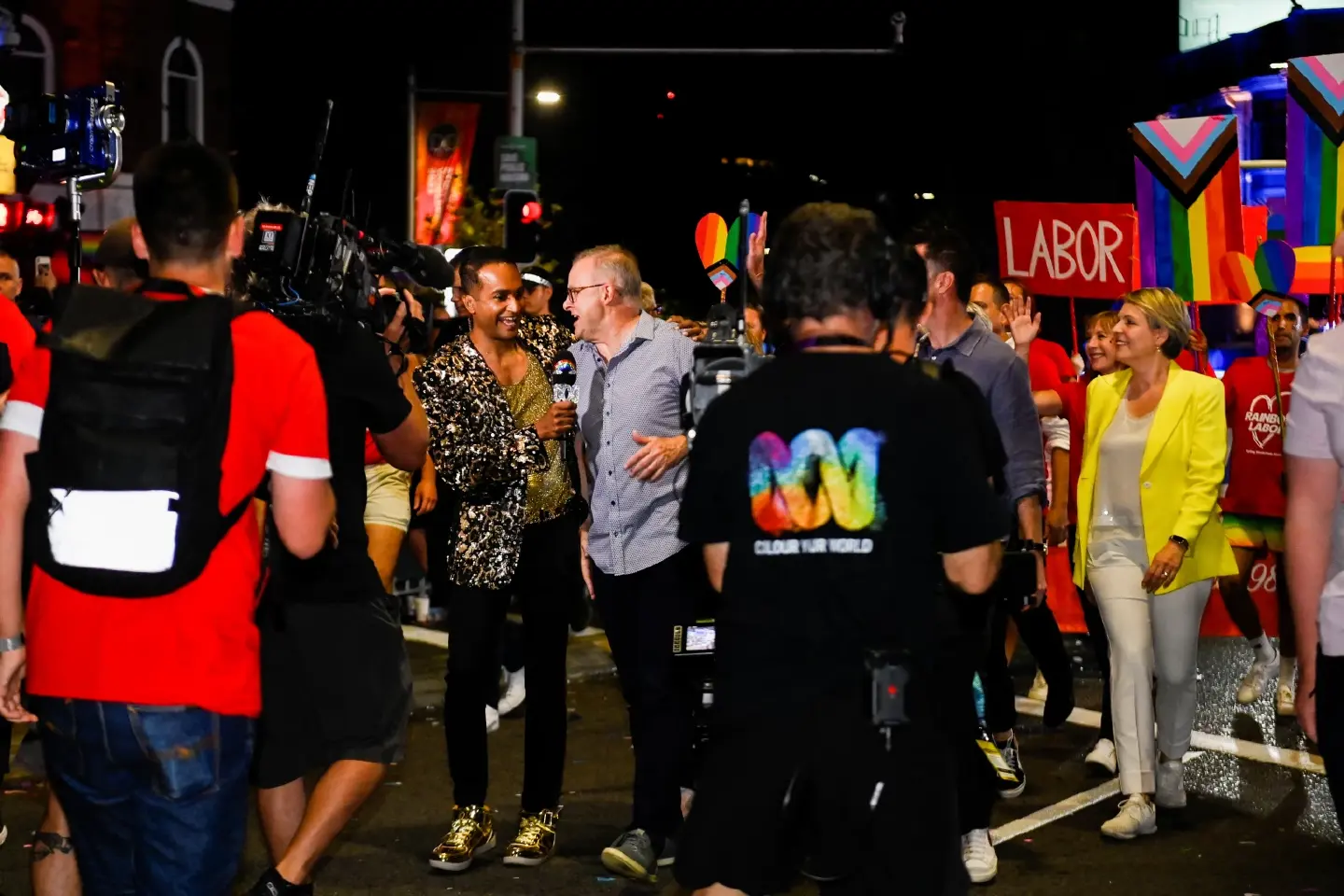 Albanese becomes first Australian PM to join Sydney's Pride parade