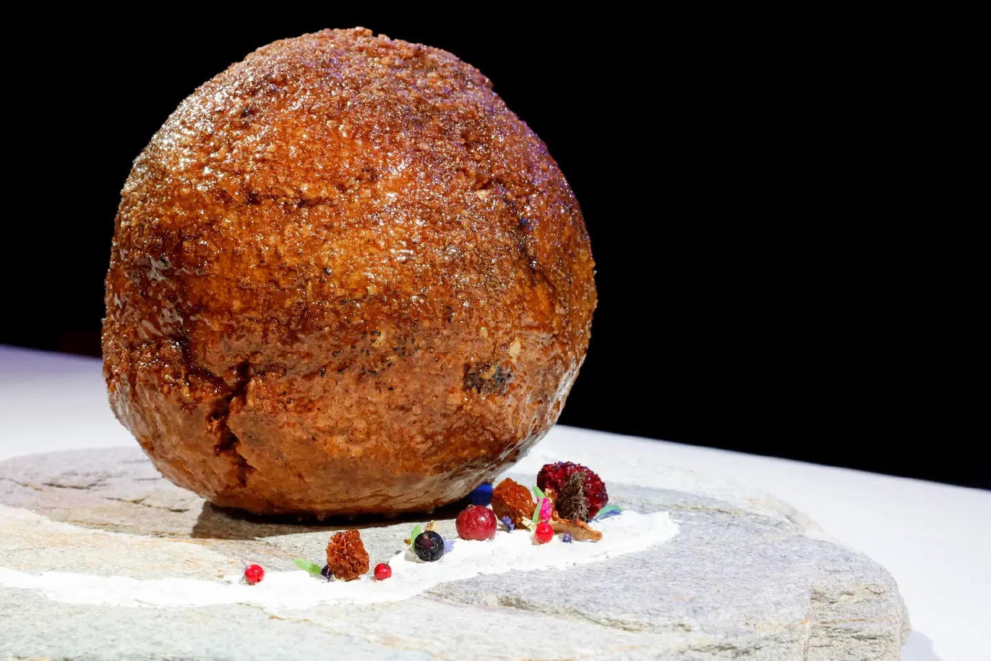 Giant meatball of extinct mammoth unveiled in The Netherlands