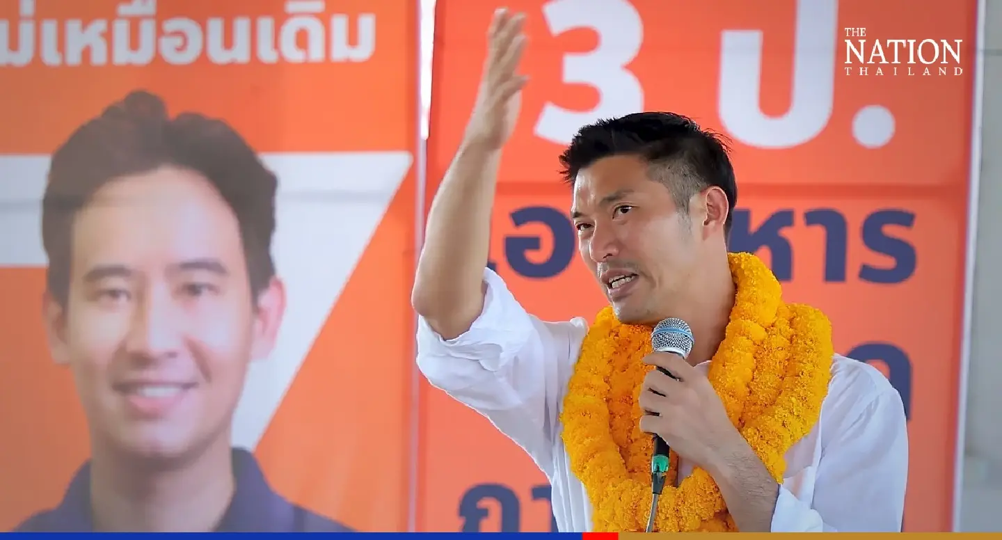 ‘Clean water, not submarines’: Thanathorn hits Move Forward campaign trail ‘Clean water, not submarines’: Thanathorn hits Move Forward campaign trail