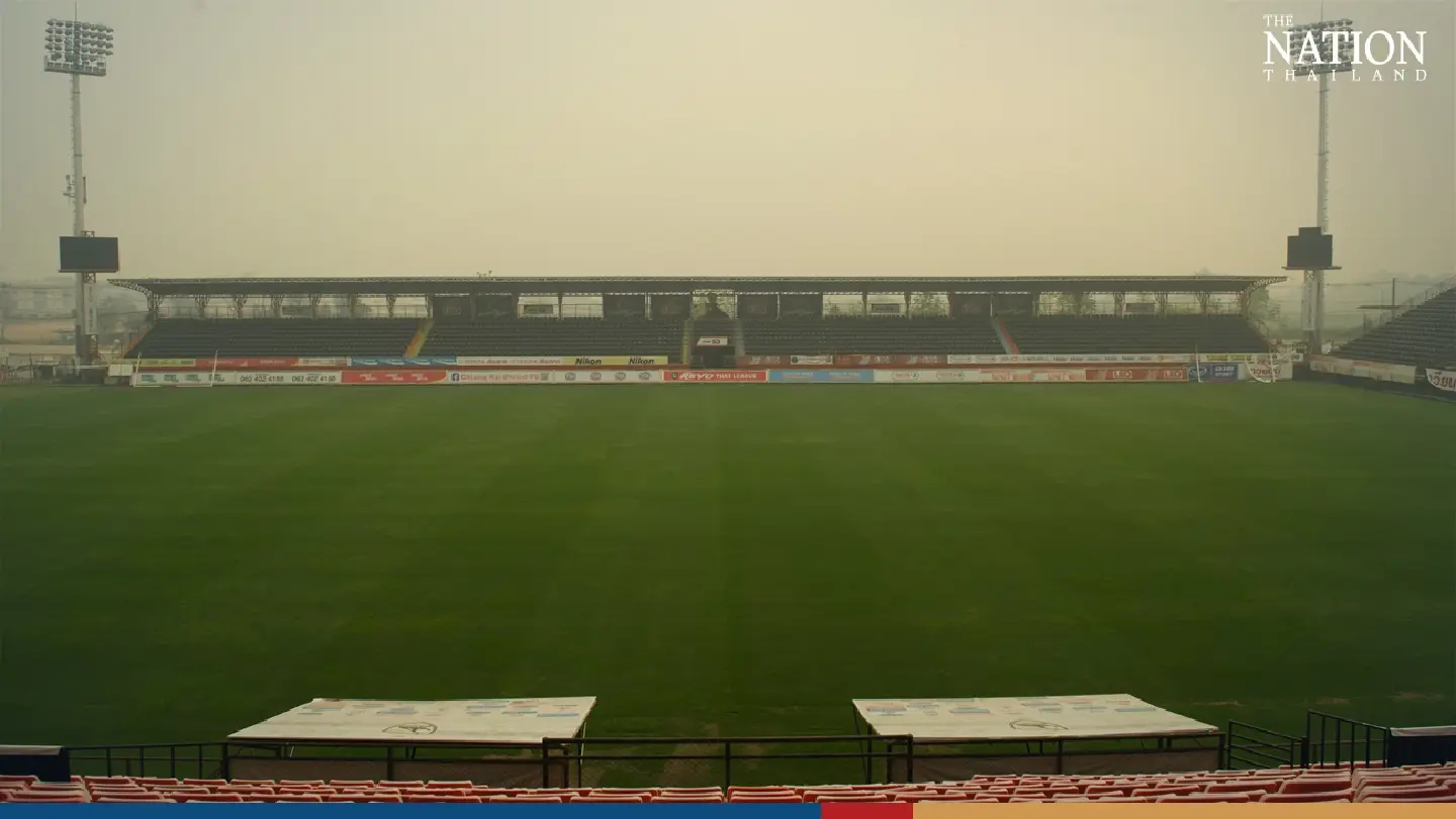 Chiang Rai football match will proceed as scheduled, despite smog Chiang Rai football match will proceed as scheduled, despite smog