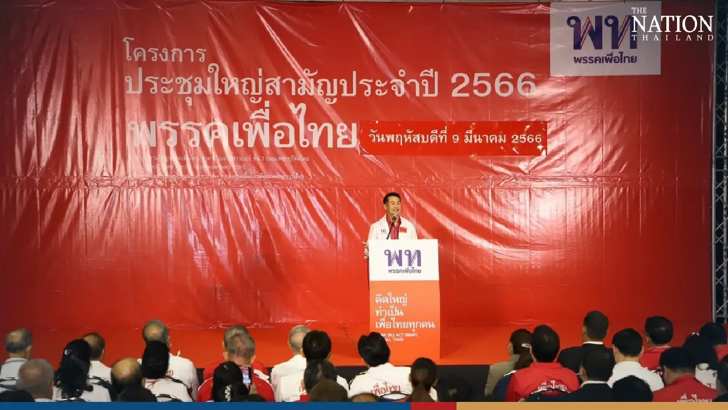 Pheu Thai leader confident of landslide victory, making senators’ vote in PM election 'inconsequential'