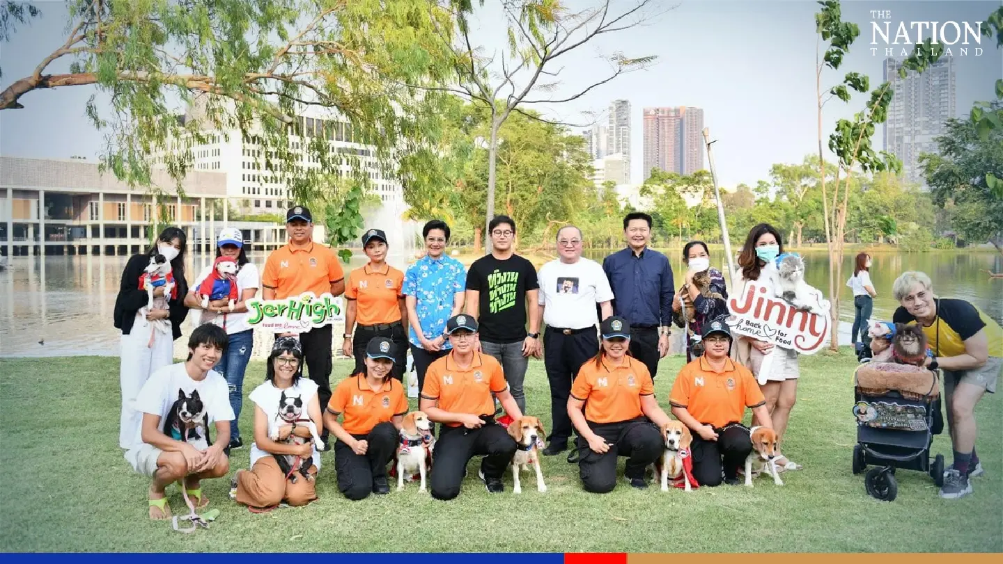 Park in Chatuckak transformed into an oasis for pets