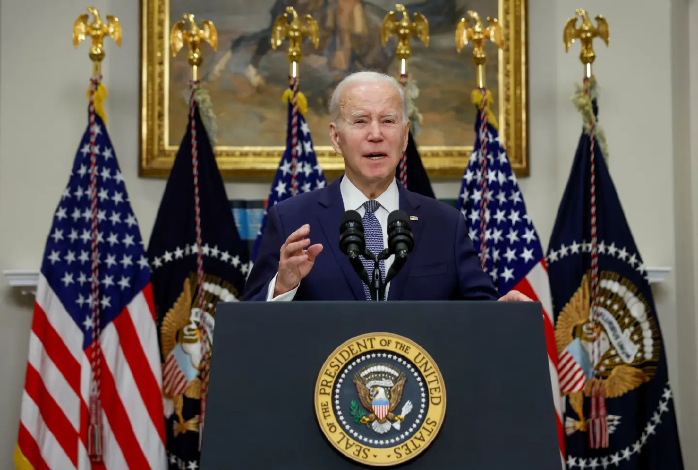 Biden says US banking system is safe after SVB, Signature collapse Biden says US banking system is safe after SVB, Signature collapse