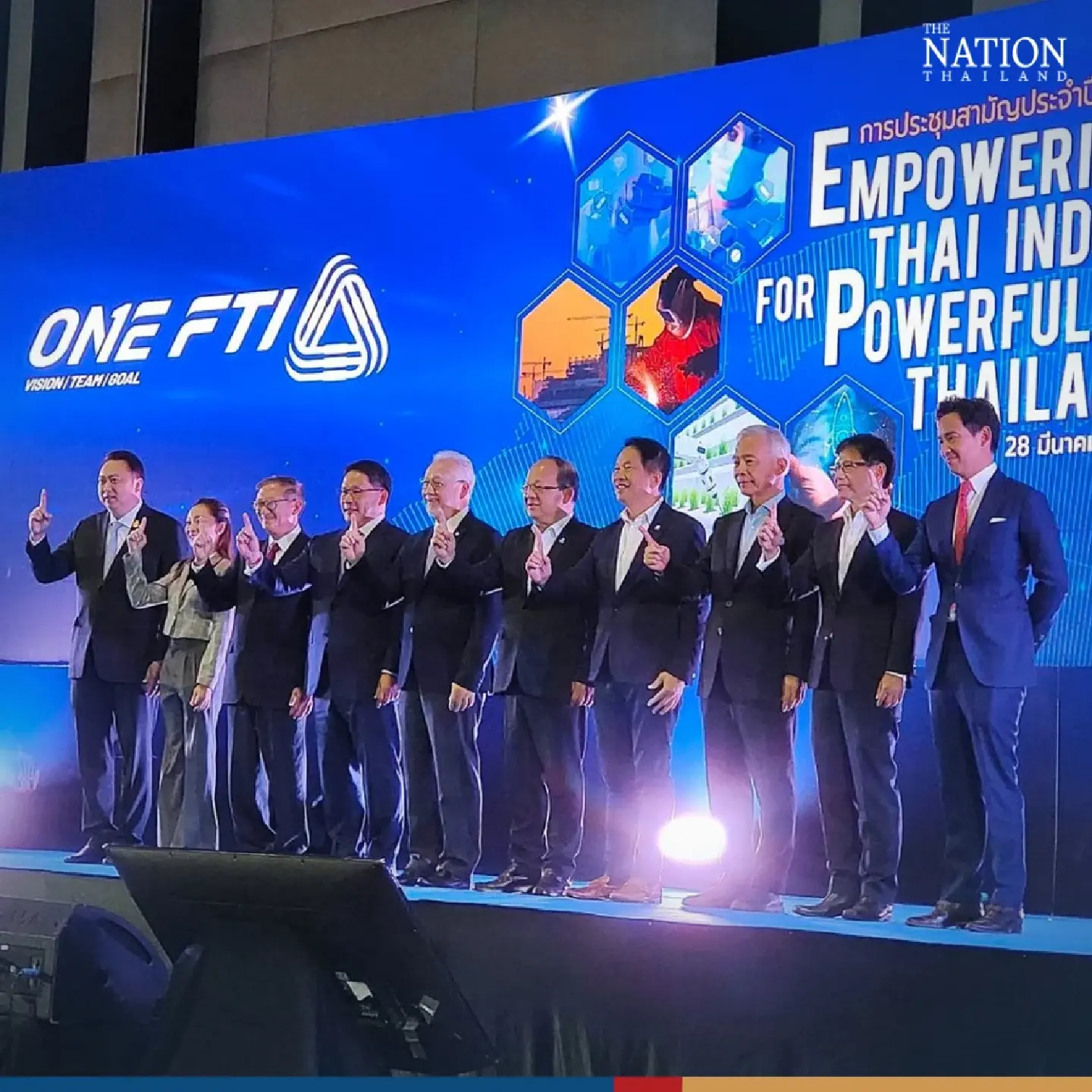 How nine major political parties intend to empower Thai industries