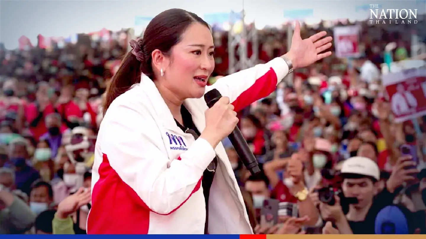 Thaksin’s daughter pledges to rid Buri Ram of poverty and drugs