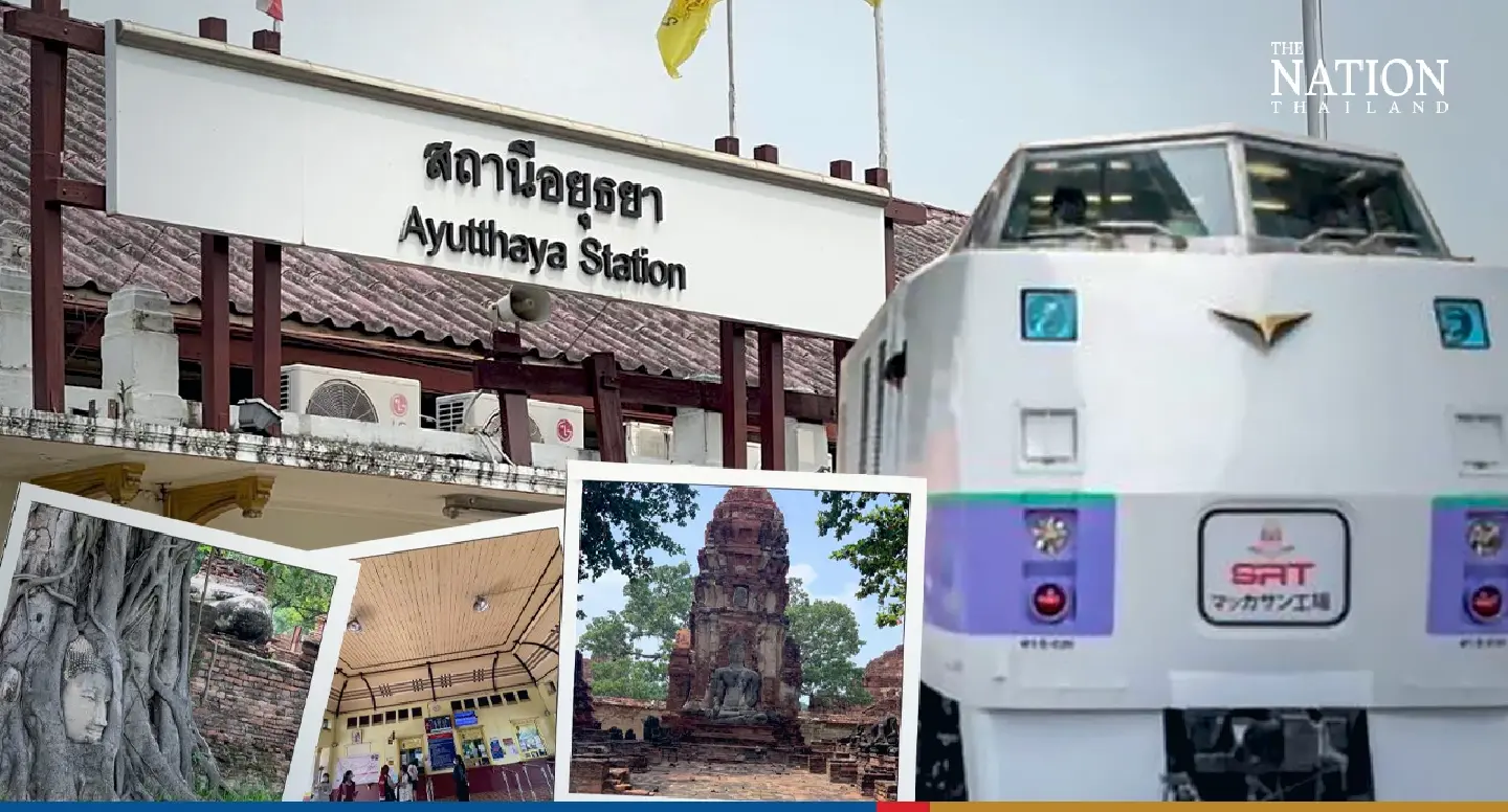 Special Bangkok-Ayutthaya train ride to mark the launch of first rail journey in 1896 Special Bangkok-Ayutthaya train ride to mark the launch of first rail journey in 1896