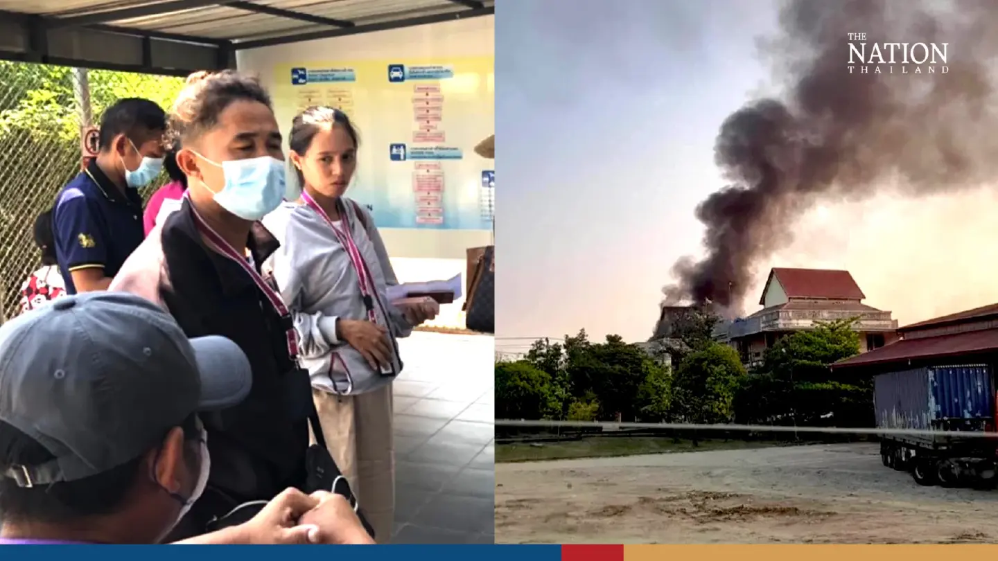 Heavy fighting in Myanmar forces closure of border checkpoint in Tak province Heavy fighting in Myanmar forces closure of border checkpoint in Tak province