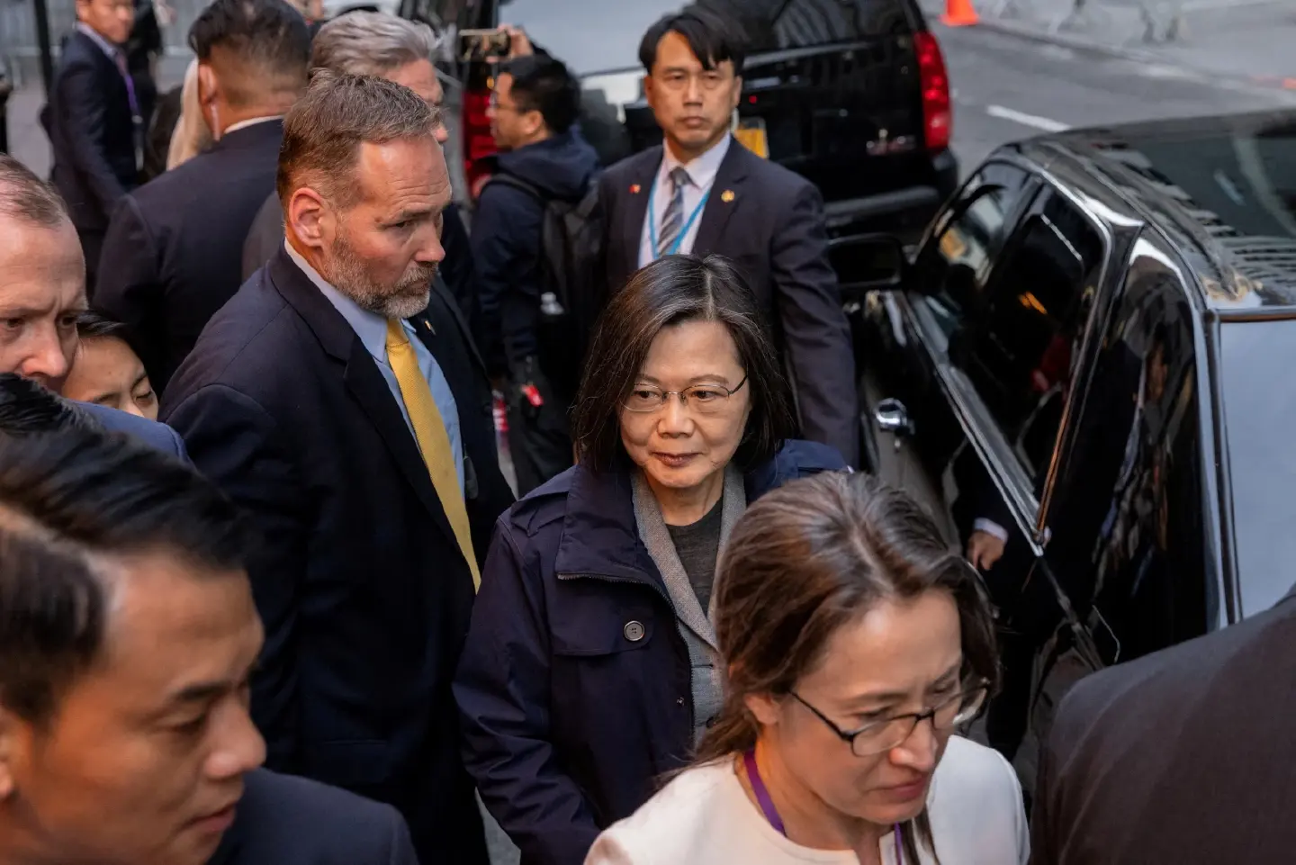 Taiwan's president arrives in New York in sensitive US stopover Taiwan's president arrives in New York in sensitive US stopover
