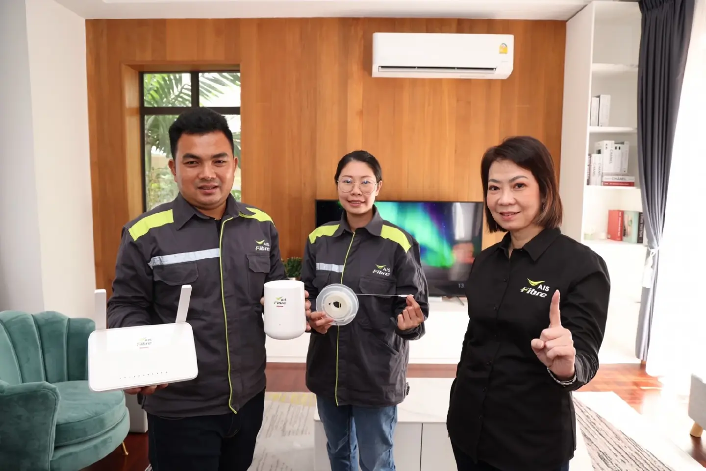 AIS Fibre partners Huawei for fixed-broadband innovation AIS Fibre partners Huawei for fixed-broadband innovation