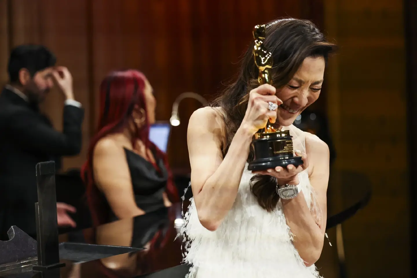 Michelle Yeoh becomes first Asian star to win best actress Oscar