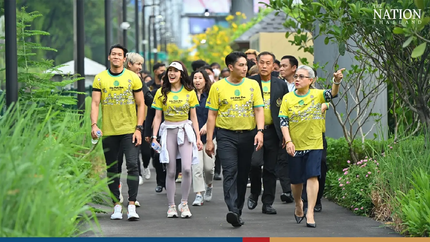 New Bangkok running park links 3 green lungs in city centre