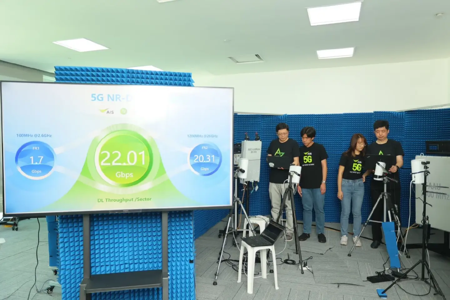 AIS spotlight on 5G power with the biggest network and global partners AIS spotlight on 5G power with the biggest network and global partners
