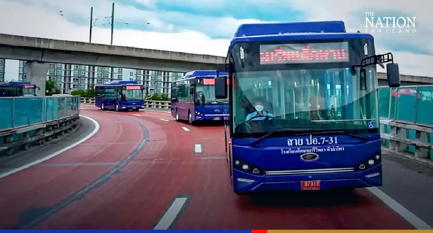Thai Smile Bus aims to widen its electric bus routes this year Thai Smile Bus aims to widen its electric bus routes this year