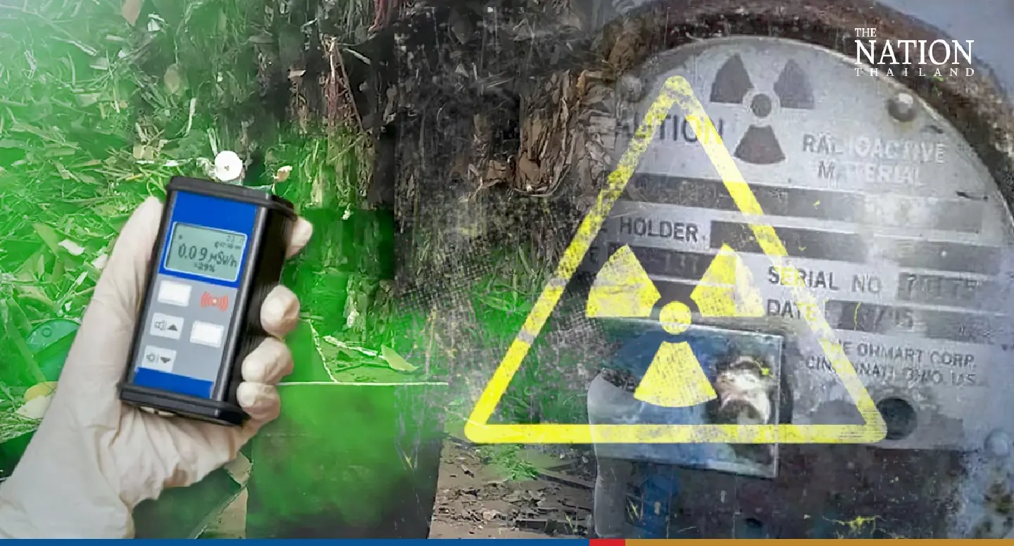 Scientists combing Prachinburi for radioactivity after stolen caesium melted in furnace