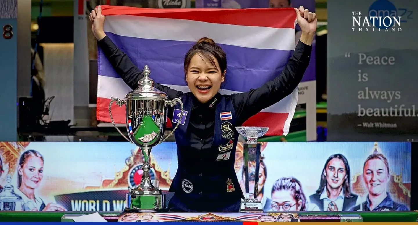 Siripaporn crowned world women’s snooker champion Siripaporn crowned world women’s snooker champion