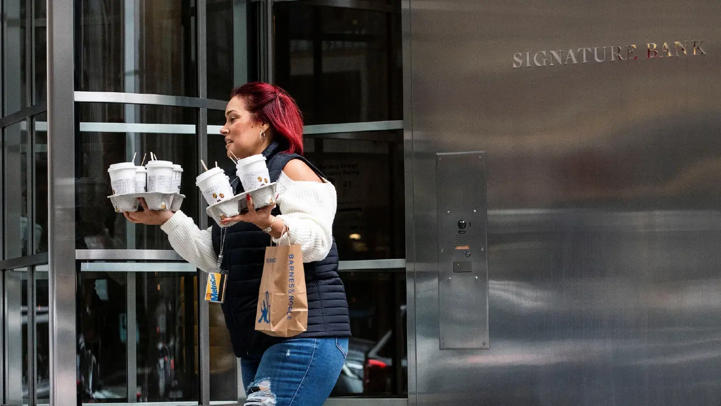 Signature Bank shut down by New York regulators Signature Bank shut down by New York regulators