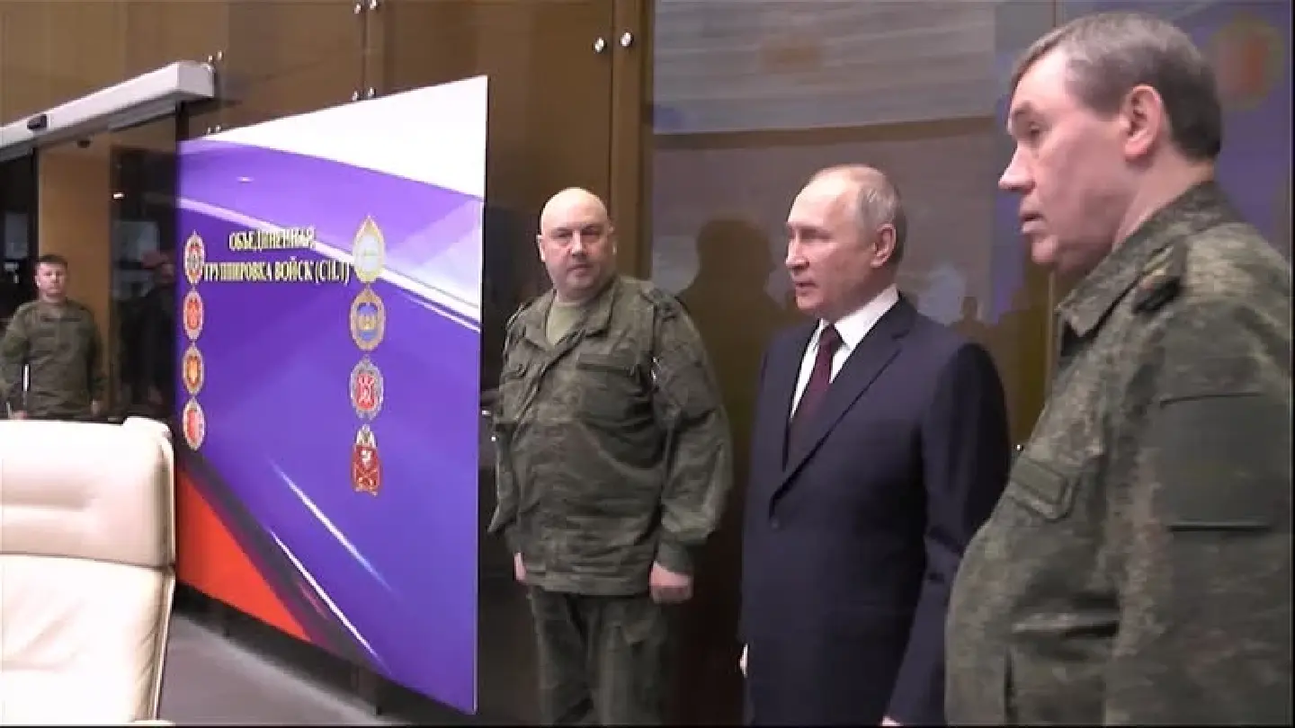Putin meets top command of Russia's military operation in Ukraine